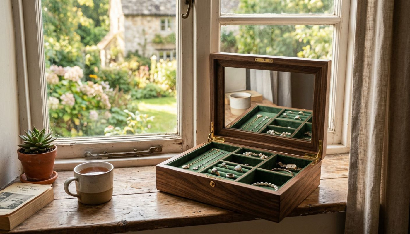 Wie wählt man das ideale Holz-Schmuckkästchen für sein Zuhause?